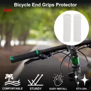 Bike Handlebar Grip Cover 102mm Lightweight MTB End Grips Protector White 1 Pair