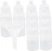 CHILDWEET Pcs Liquid Dropper Bottles Ml Plastic Squeezable Dropper Bottles Leakproof for Travel Home Use