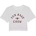 Fox 32834-008S W RACE CREW BABY SS TEE White S Color WHITE