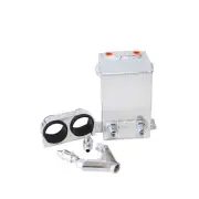 Aeroflow Dual Efi Pump Surge Tank Kit Polished+ Tank Pump Bracket
