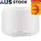500ML Ultrasonic Timer Humidifier LED 2 Modes Aroma Essential Diffuser(EU)
