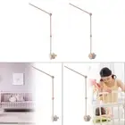 Bed Bell Holder Wood Baby Crib Bell Bed Bell Bracket for Home Kids Baby Crib