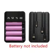 1 Pack Power Bank Case Battery Box Case Durable Portable For Smartphone h
