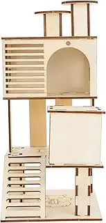 Ipetboom Pet Enclosure Sturdy Hamster House Toy Pet Playground Fashion Sturdy Exercise Fun
