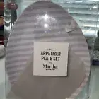 Martha Stewart Collection Egg Appetizer Plates, Service for 4, (MS1)