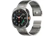 Samsung Galaxy Watch 7 Ultra 47mm Titanium Metal Strap Wristband Accessory Mag-netic Titanium Bands (Titanium)
