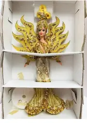 1995 Barbie Goddess of the Sun Doll by Bob Mackie Mattel #14056