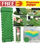 NEW Inflatable Sleeping Pad Camping Air Mattress Ultralight Hiking Mat Bed Gifts