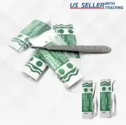 50 STERILE SURGICAL BLADES #11 #15 WITH FREE SCALPEL KNIFE HANDLE #3