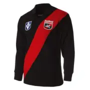 Essendon Mens Wool Long Sleeve Vintage Jumper