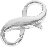 GLSTOY S925 Silver Lobster Clasp Jewelry Making Connector for Bracelets and Necklaces