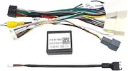 Car Android Head Unit Cable Connector Power Wiring Harness Adapter Raise CAN Bus Decoder MTC14 Compatible for Mitsubishi Eclipse Cross