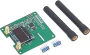 MMDVM Duplex Hotspot Module, Dual Hat Board UHF VHF Dual Antenna with Organic LED, DMR YSF NXDN SLOT1 SLOT2