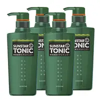 在飛比找PChome24h購物優惠-TONIC 爽快頭皮洗髮精 480ml x4瓶(綠瓶)