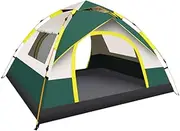 Outdoor Camping Tent Double Door Double Window Tent Large Space Tent Easy to Install Tent Portable Tent