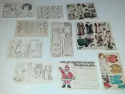Paper Doll Swap Vintage Ephemera Scrap Craft Junk Journal