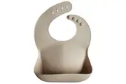 Mushie: Silicone Bib - Shifting Sand Terrazzo