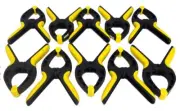 10 Pieces 9" Nylon SPRING CLAMPS Heavy Duty Gripping Anti-Slip 3" Jaw Opening