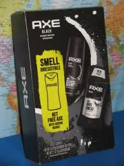 AXE BLACK DEODORANT BODY SPRAY 4 oz & ANTIPERSPIRANT STICK 2.7 oz **BRAND NEW**