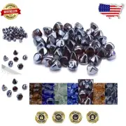 Elegant 1 Inch Diamond Fire Glass - 20-Pound Light Amber for Indoor & Outdoor