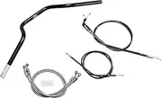 H005-072B Steering Wheel Set, European Type 3, Black '04-'08, CB750, RC42