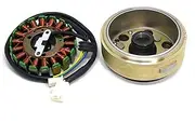 LINHAI Buyang MAJESTY YP250 250 260 300 ATV QUAD FLYWHEEL ROTOR ASSY MAGNETO COIL COVER 104MM 95MM accessories