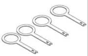 OEM VW AUDI Skoda Seat T30005 Radio Removal Tool Made In Germany