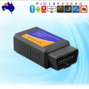 ELM327 OBDII/OBD2 V1.5 PIC18F25K80 Car Chip Code Reader Scan Android IOS