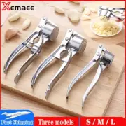 Stainless steel Garlic Press Mincer Multifunction Crusher Ginger Squizeer Masher
