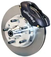 WILWOOD DISC BRAKE KIT,FRONT,34-48 FORD EARLY,11",BLACK