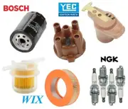 Tune Up Kit Filters Cap Rotor Spark Plugs for Toyota Starlet L4 1.3L 1981-1982 (for: Toyota)