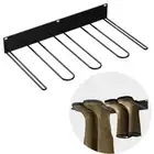 2Pcs Black Boot Rack Sturdy Hanging Boot Organizer Home Mudroom Porch