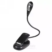 Flexible Clip-On 2 LED Book Light Reading Light Lamp For Kindle 3 3G WiFi E-Book