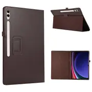 PU Leather Case For Samsung Galaxy Tab S9 Ultra, Tablet Cover with Bi-fold Stand