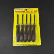 Central Forge Woodcarving Chisel Set 5 pcs Wood Carving Made in Japan