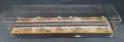 HO SCALE 16" SINGLE TRACK DISPLAY CASE-DESERT SCENE-FOR ANY HO TRAINS