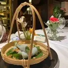 1/2/3 Tier Bamboo Weaving Baskets Round Storage Baskets Home