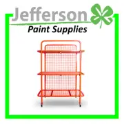 Multi Level Parts Storage Cart Trolley Mobile Strorage Rack