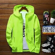 Men's Lightweight Jacket Outdoor Jacket Summer Jacket Windbreaker Sports Leisure Sports Waterproof Windproof Hooded Summer Spring Fall Solid Color Plain Sporty