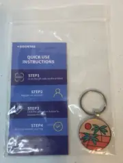 QR Code Keychain Pet ID Tag Dog Cat Tag Online Pet Profile Pet Location Alert
