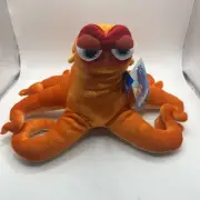 Disney Pixar Finding Dory Hank Octopus Plush Toy 7" Hunter Leisure New With Tag