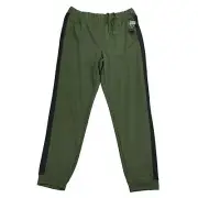 IDEOLOGY ID Native Green w/ Black Side Stripe Jogger Sweat Pants NEW Small S