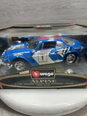 Renault Alpine A110 1600S Tour De Course 1973 Rally Bburago Gold Collection 1/16