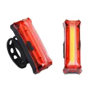 Bike Tail Light USB Rechargeable for MTB Road Bicycle Rear Back Light Waterproof Night Cycling safety warning LED Lamp T