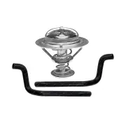 Gates Thermostat + Heater Hose Kit for Nissan Navara D40M 2.5L 106KW 01/10-05/10