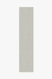 75' x 365' | Machine Washable Runner Rug | Kid & Pet Friendly | Indoor Rug | Heathered Solid Dove Grey Rug | Ruggable