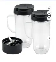 2 PACK MAGIC BULLET BLENDER FOR SMOOTHIES, SHAKES 22 OZ