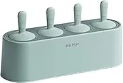 BRIGHTFUFU 1Pc Household Popsicle Mold Light Green Ice Cream Maker for Home Use Multi Design for Easy Demolding Safe and Material for Summer Treats