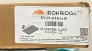 IronRidge FV-01-B1 FlashVue Black/ 20 PACK