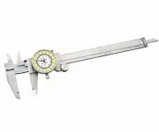 Starrett #68931 Fractional Dial Caliper 1202F-6, 0-6" Range, "Free Shipping"